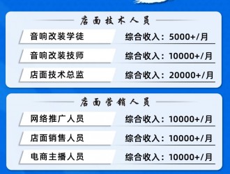 珠海道声汽车音响·诚邀行业精英